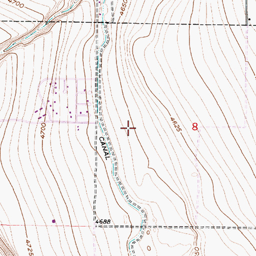 Topographic Map of The Church of Jesus Christ of Latter Day Saints, UT