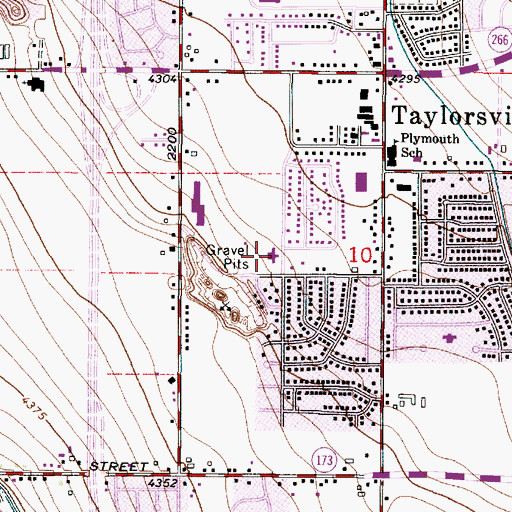 Topographic Map of The Church of Jesus Christ of Latter Day Saints, UT