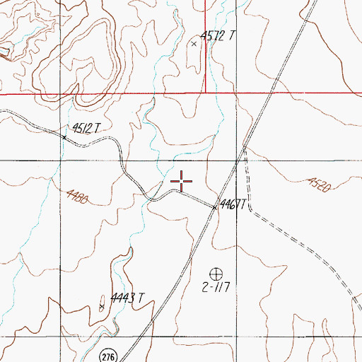 Topographic Map of The Church of Jesus Christ of Latter Day Saints, UT