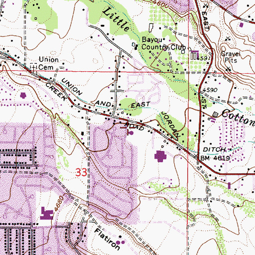 Topographic Map of The Church of Jesus Christ of Latter Day Saints, UT