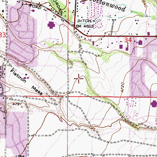 Topographic Map of The Church of Jesus Christ of Latter Day Saints, UT