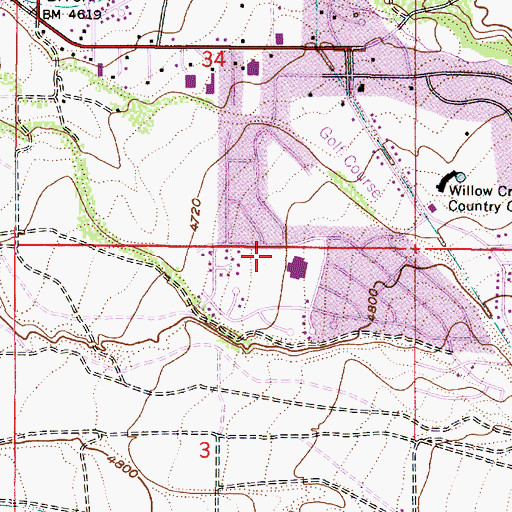 Topographic Map of The Church of Jesus Christ of Latter Day Saints, UT