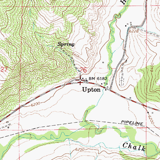 Topographic Map of The Church of Jesus Christ of Latter Day Saints, UT