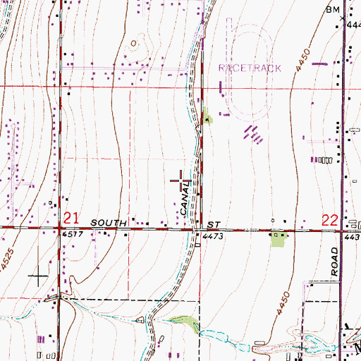 Topographic Map of The Church of Jesus Christ of Latter Day Saints, UT