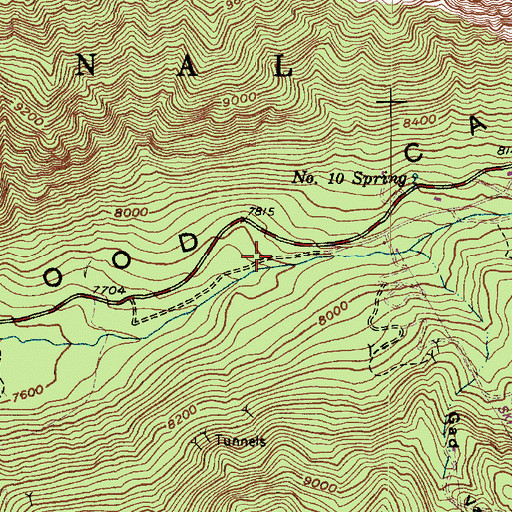 Topographic Map of Turramurra Lodge Condominiums, UT