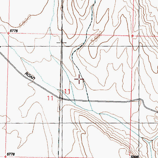 Topographic Map of Smooth Canyon, UT