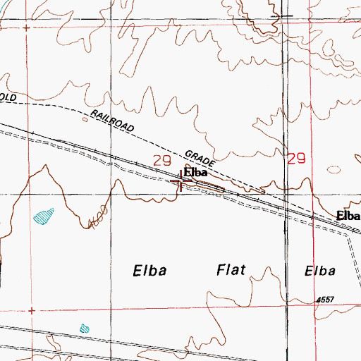 Topographic Map of Elba, UT