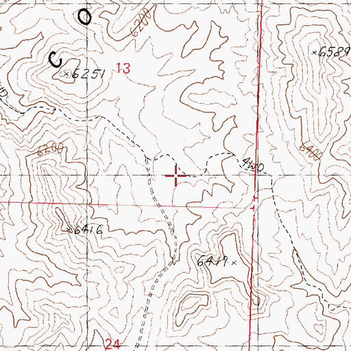 Topographic Map of Conger Range, UT