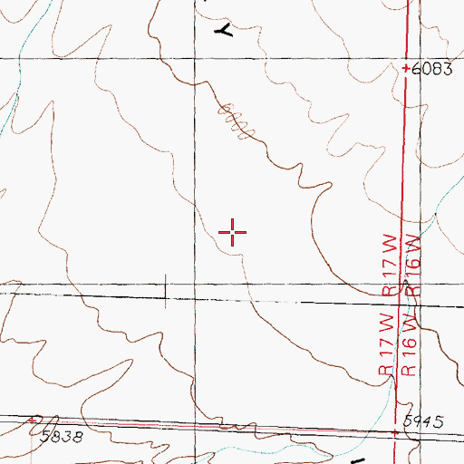 Topographic Map of Little Valley, UT