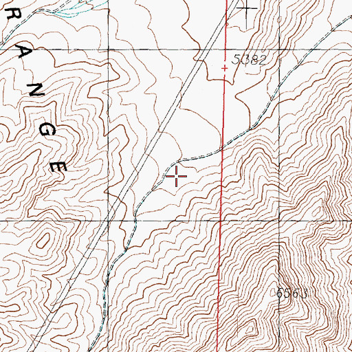 Topographic Map of Payson Canyon, UT