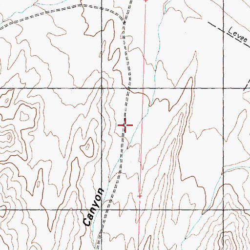 Topographic Map of Willow Spring Canyon, UT