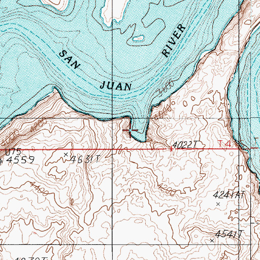 Topographic Map of Melody Spring (historical), UT