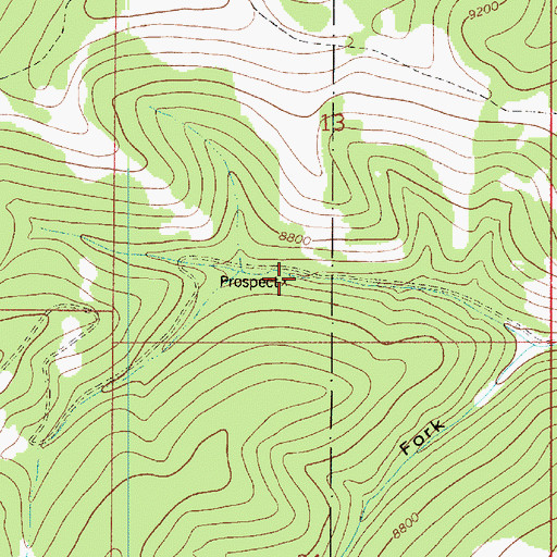 Topographic Map of Skyline Mine, UT