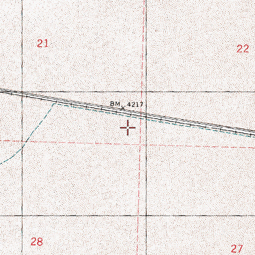 Topographic Map of Beppo, UT