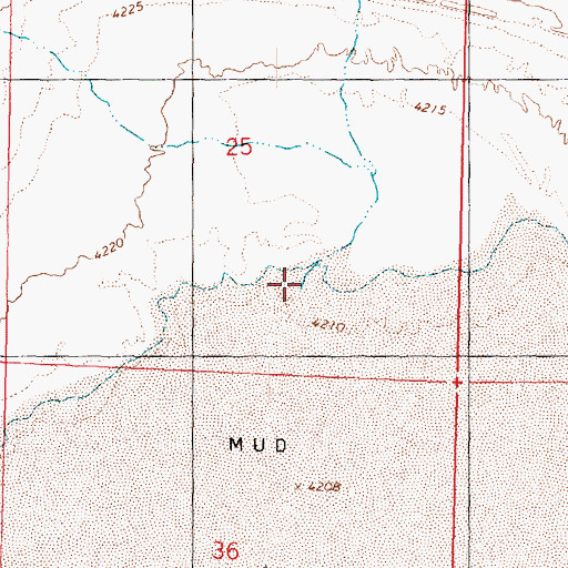 Topographic Map of Big Wash, UT