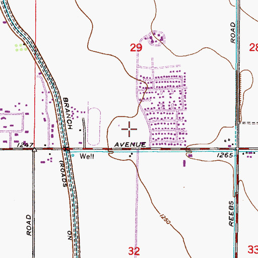 Topographic Map of Country Side Estates Park Site, AZ