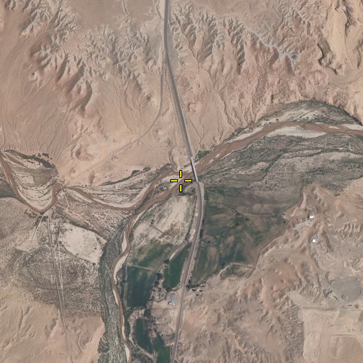 Aerial/Satellite Image of Muddy Creek, UT