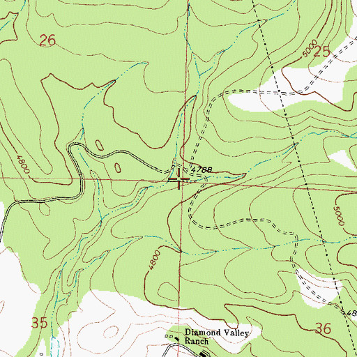 Topographic Map of Alger Gulch, UT
