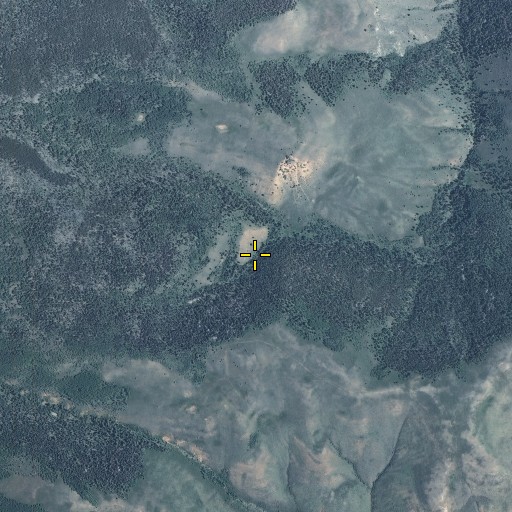 Aerial/Satellite Image of Bear Wallow Spring, UT