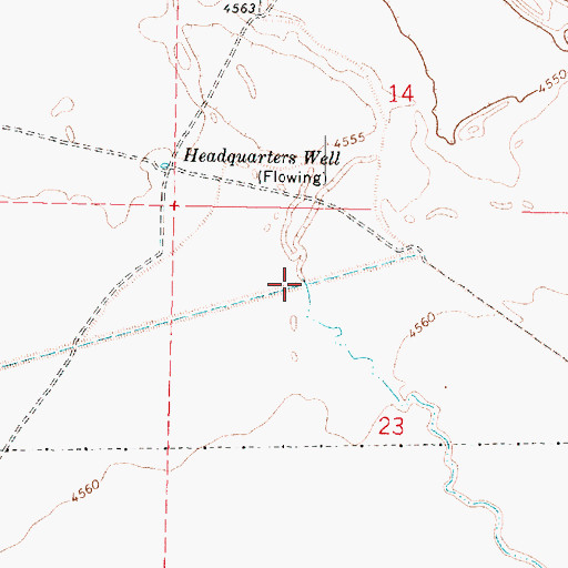 Topographic Map of Beaver River, UT