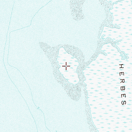 Topographic Map of Terrapin Island, AL