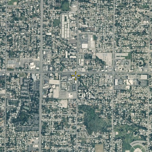 Aerial/Satellite Image of Big Ditch Canal, UT