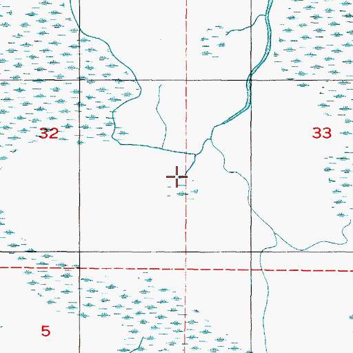Topographic Map of Black Slough, UT