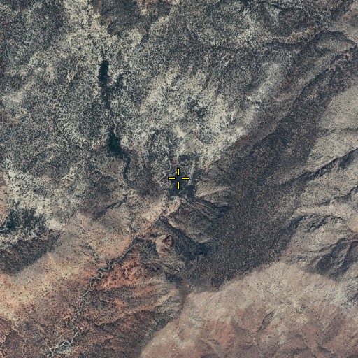 Aerial/Satellite Image of Blue Spring, UT