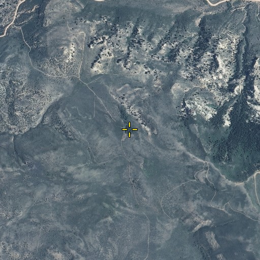 Aerial/Satellite Image of Box Spring, UT