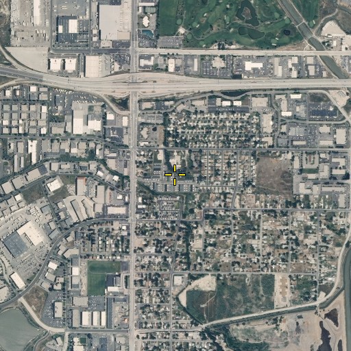 Aerial/Satellite Image of Brighton Canal, UT