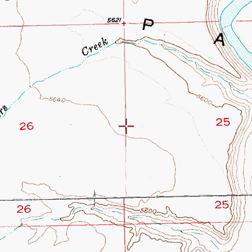 Topographic Map of Browns Park, UT