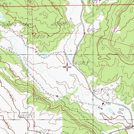 Topographic Map of Bulldog Canyon, UT