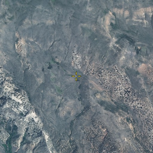 Aerial/Satellite Image of Bum Spring, UT