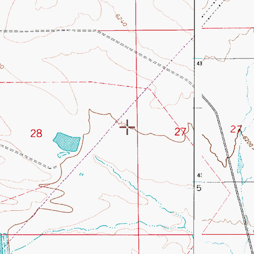 Topographic Map of Castle Valley, UT