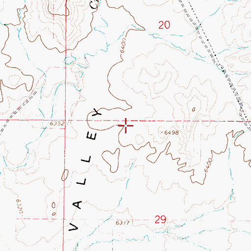 Topographic Map of Cedar Fork, UT