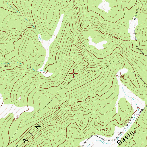 Topographic Map of Cedar Mountain, UT