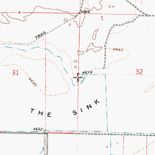 Topographic Map of Chalk Creek, UT