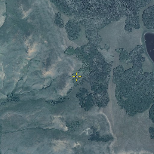 Aerial/Satellite Image of Chenab Spring, UT