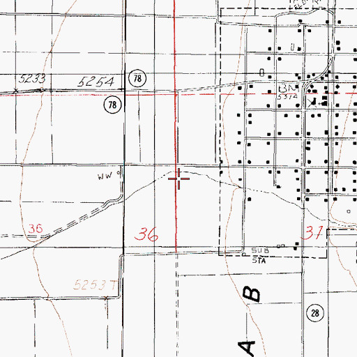 Topographic Map of Chicken Creek, UT