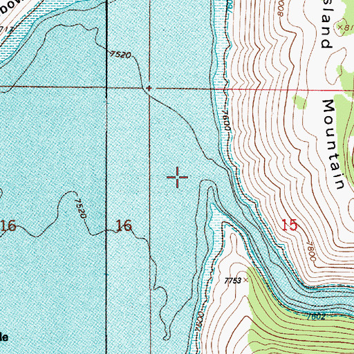 Topographic Map of Chipman Creek, UT