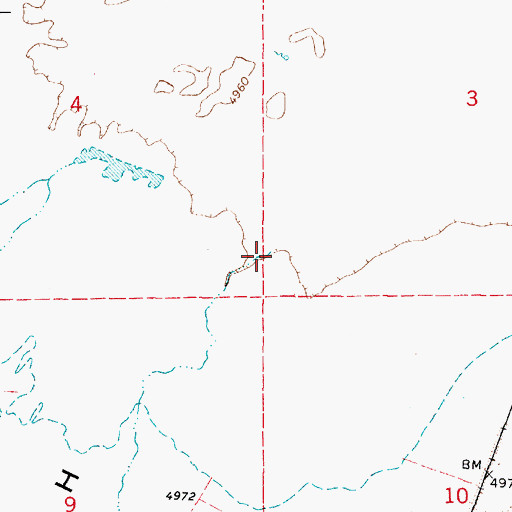 Topographic Map of Clover Creek, UT