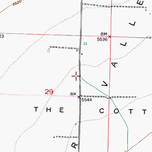 Topographic Map of Coal Creek, UT