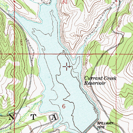 Topographic Map of Coal Mine Hollow, UT