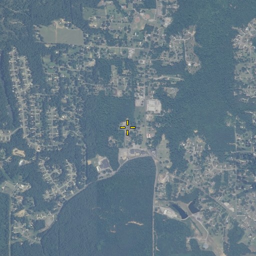 Aerial/Satellite Image of Barrell Spring, AL