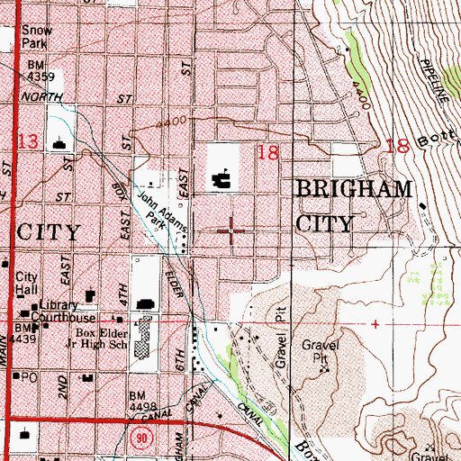 Topographic Map of Cooley Well, UT