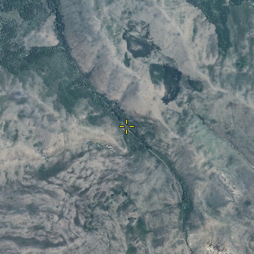 Aerial/Satellite Image of Corral Spring, UT