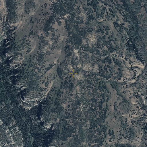 Aerial/Satellite Image of Corry Point, UT