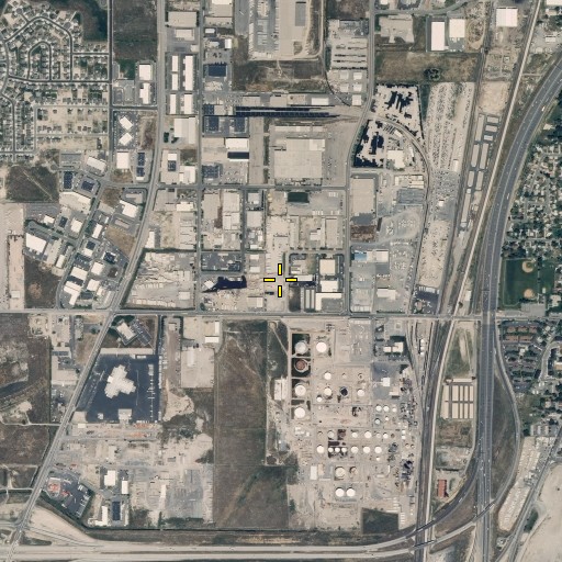 Aerial/Satellite Image of Cudahy Drain, UT