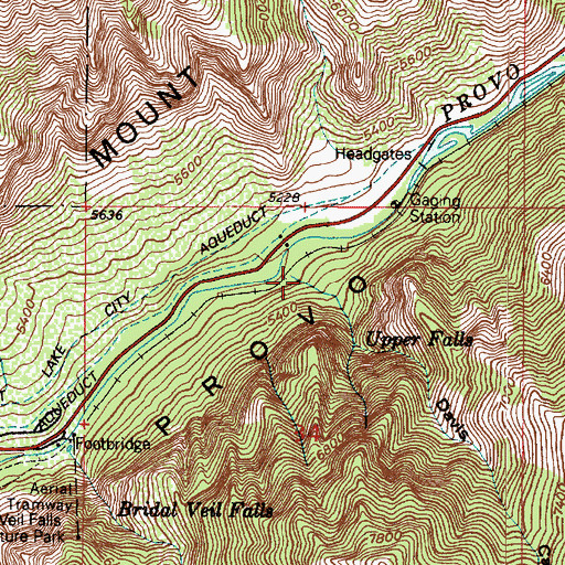 Topographic Map of Davis Canyon, UT