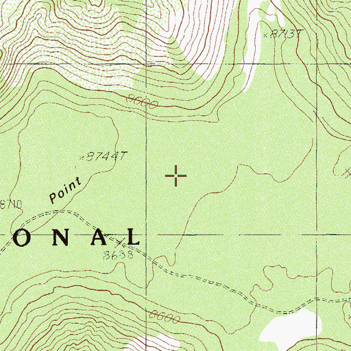 Topographic Map of Deadman Point, UT